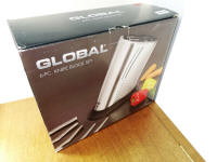 Genuine Global G-5311/ST Knife Block 6 Piece Set