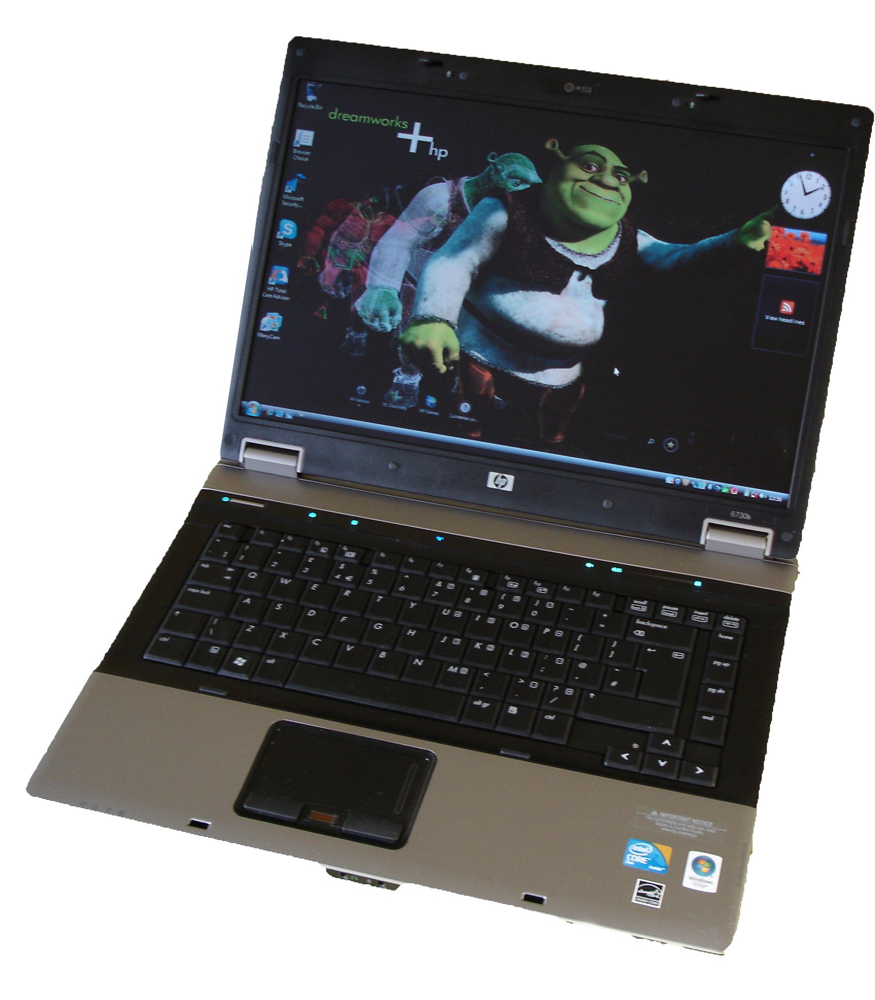 HP 6730b Laptop 3GB 320GB Bluetooth Wifi 2.66Ghz 15.4"
